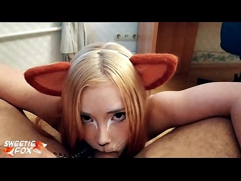 ❤️ Kitsune आफ्नो मुखमा डिक र कम निल्यो ❤️ ne.it-com.top मा